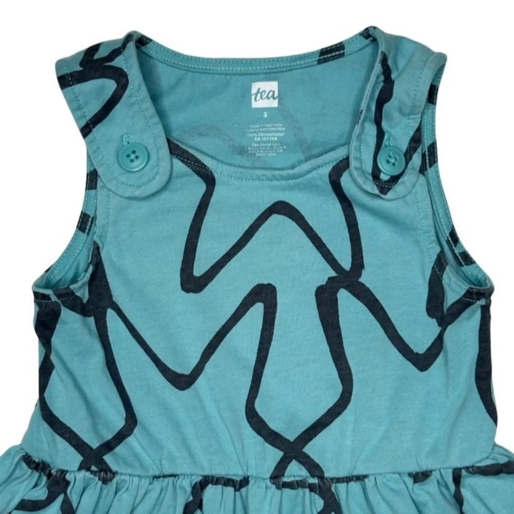 Tea Collection‎ Button Shoulder Dress